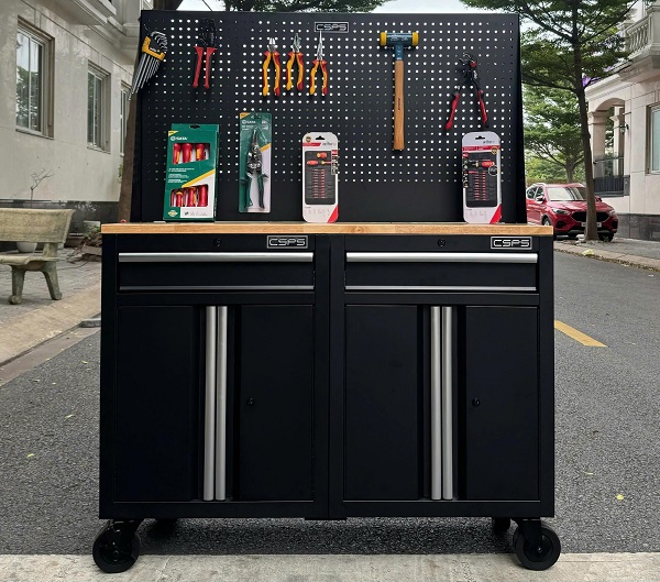 Cách sắp xếp xưởng gọn gàng - Giải pháp tối ưu từ các mẫu tủ CSPS của Fabina