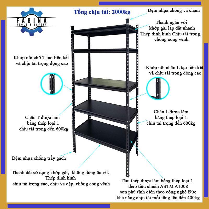 Một chiếc kệ đa năng 5 tầng CSPS 76cm  làm được việc của cả góc kho