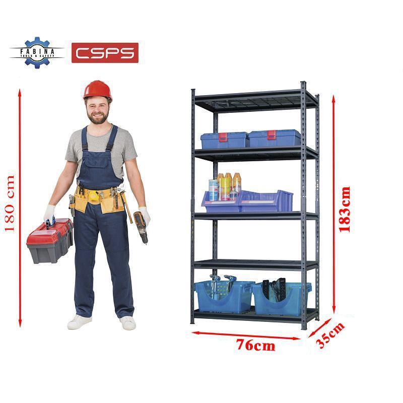 Một chiếc kệ đa năng 5 tầng CSPS 76cm  làm được việc của cả góc kho