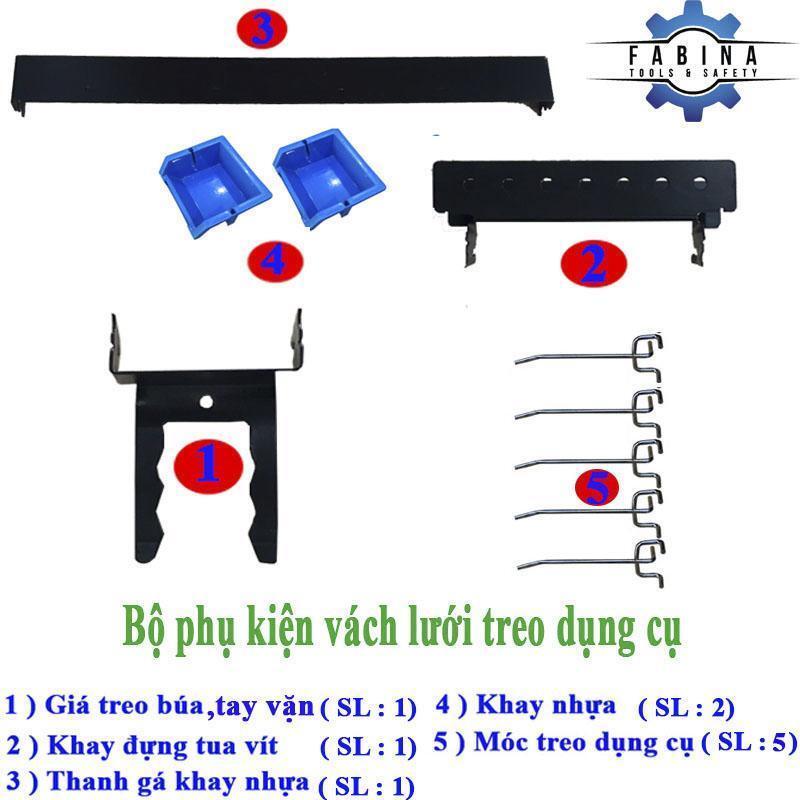 Biến Tường Trống Thành Kệ cùng Tấm lưới Pegboard