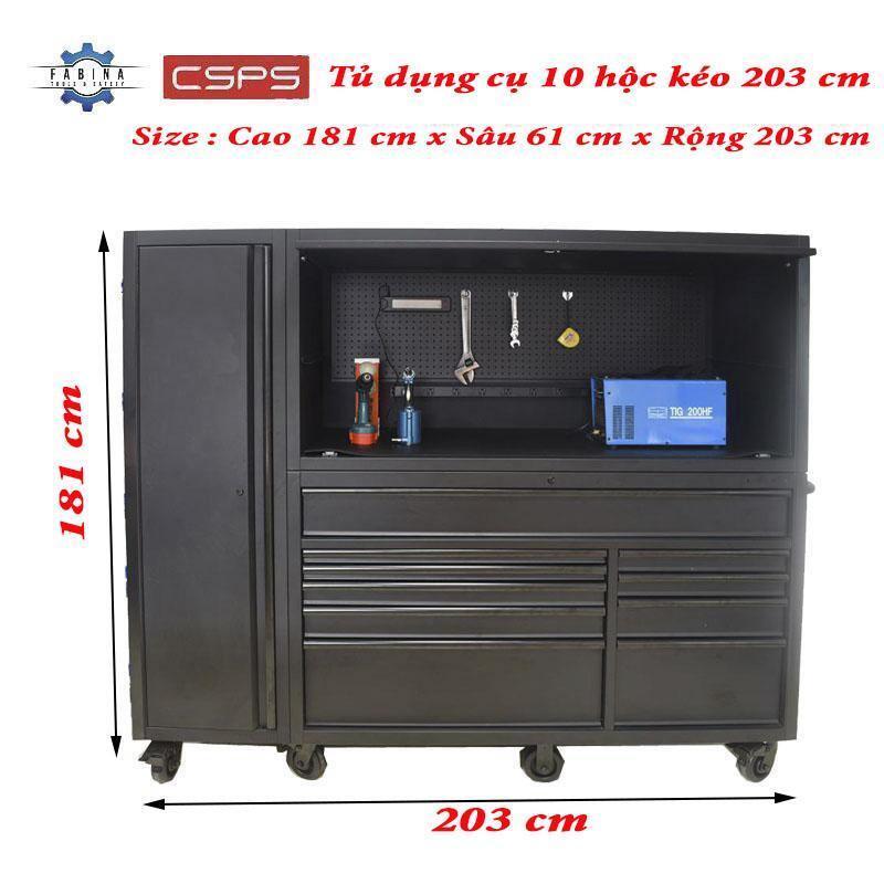 Hệ tủ ngang cho gara và xưởng kỹ thuật