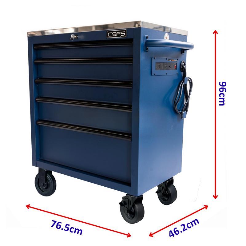 Tủ Dụng Cụ Có Bánh Xe Giúp Linh Hoạt Trong Mọi Vị Trí Làm Việc