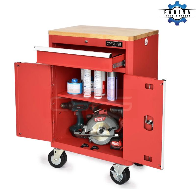 Tủ Dụng Cụ Có Bánh Xe Giúp Linh Hoạt Trong Mọi Vị Trí Làm Việc