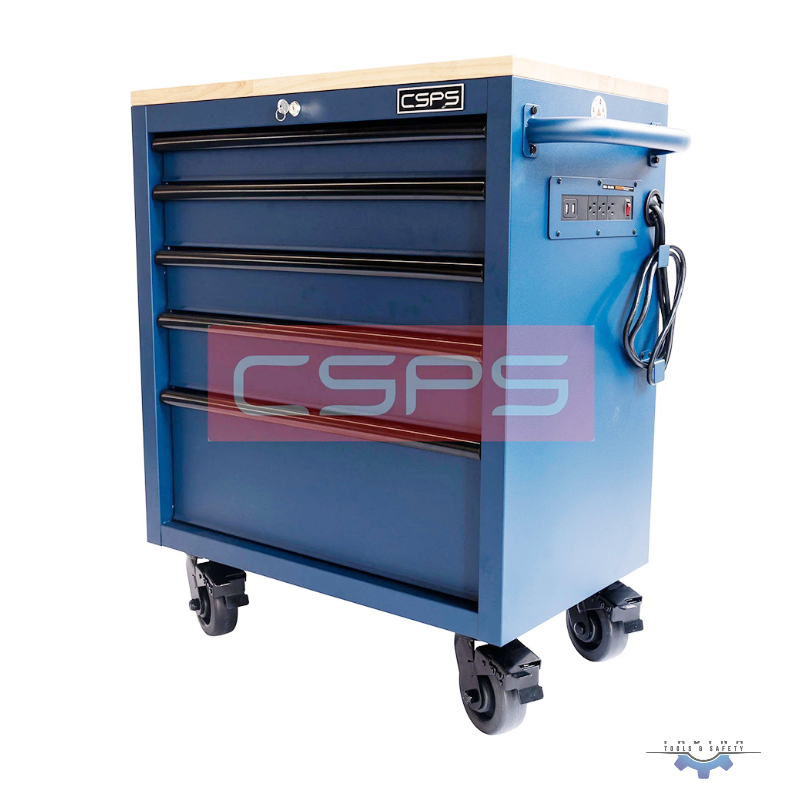 Tủ Dụng Cụ Có Bánh Xe Giúp Linh Hoạt Trong Mọi Vị Trí Làm Việc