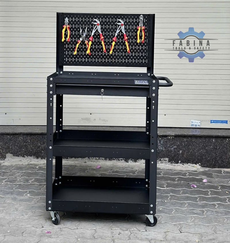 Xe Đẩy 3 Tầng Tối Ưu Không Gian, Tăng Hiệu Suất Xưởng