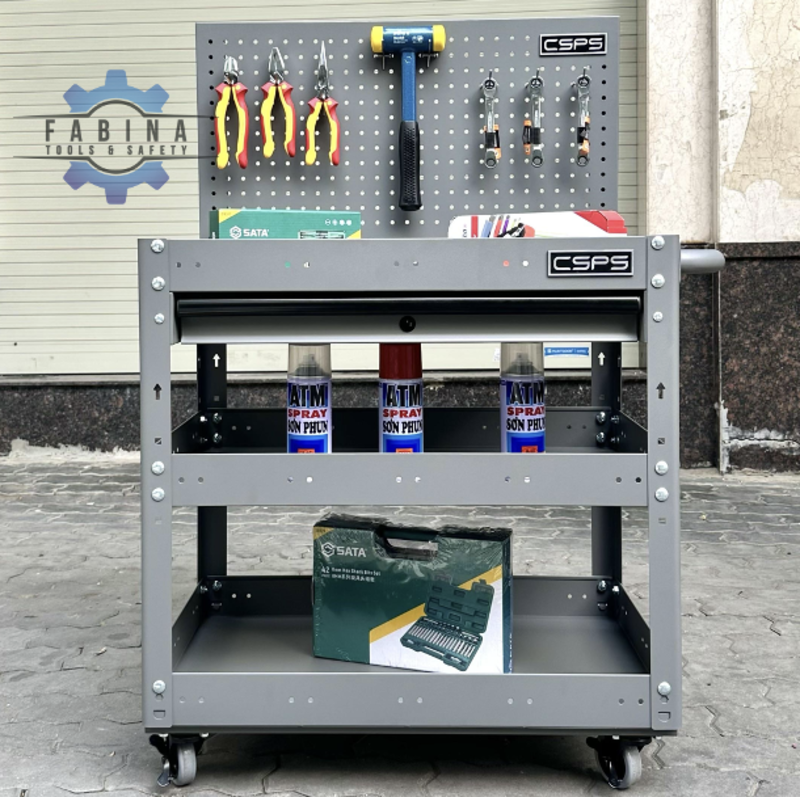 Xe đẩy dụng cụ giải pháp di động chuyên nghiệp