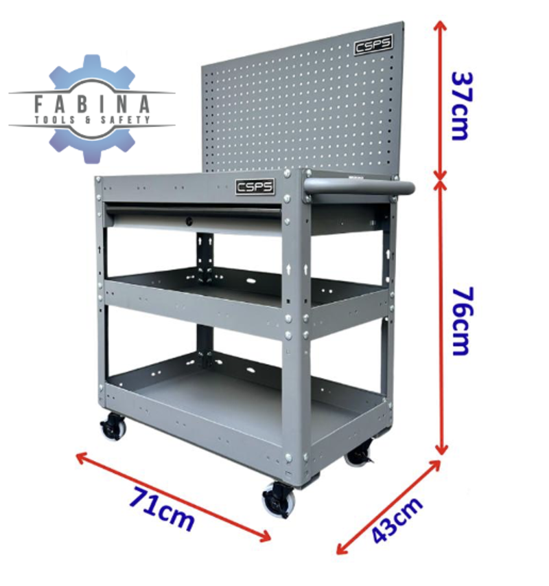 Xe đẩy dụng cụ giải pháp di động chuyên nghiệp