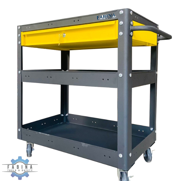 Xe đẩy dụng cụ Fabina bền bỉ, di động cho garage