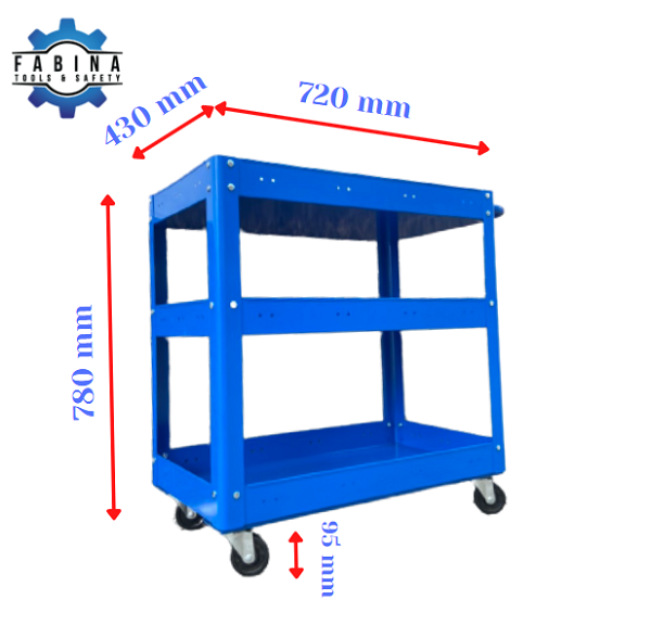 Tối ưu hóa diện tích xưởng bằng xe đẩy dụng cụ thông minh