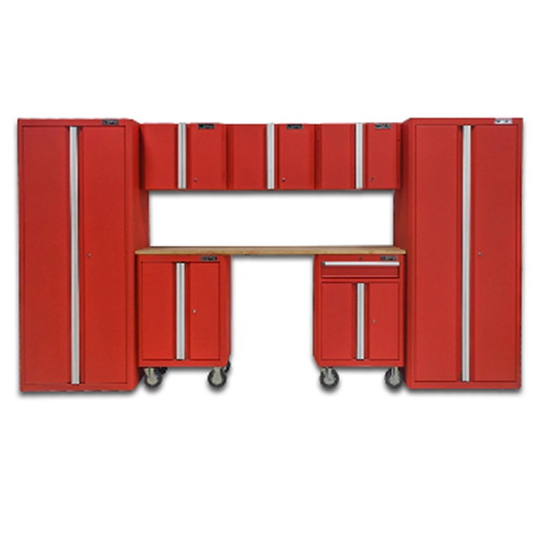 Bộ 08 tủ dụng cụ CSPS – 335cm màu đỏ