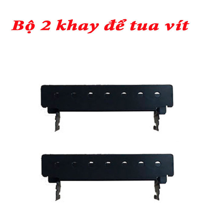 Set of 2 screwdriver trays