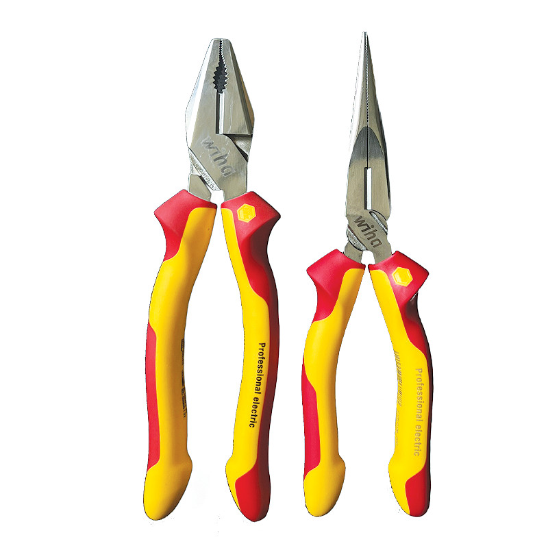 Bộ 2 Kìm Wiha cách điện 1000V 26714 & 26727 chuyên nghiệp