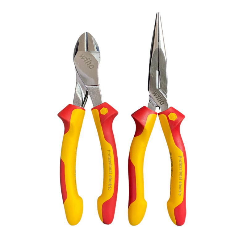 Bộ 2 kìm Wiha cách điện 1000V 41279 & 26727