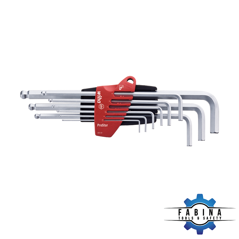 Bộ lục giác đầu bi hệ mét Wiha 07185