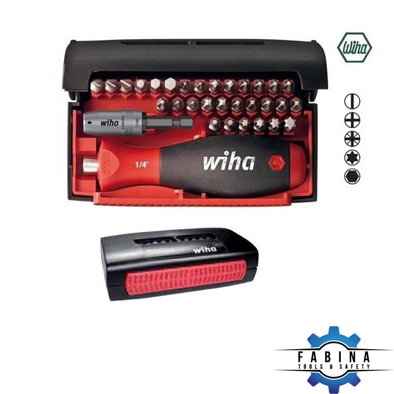 Bộ tua vít 1/4'' 32 pcs Wiha 34686