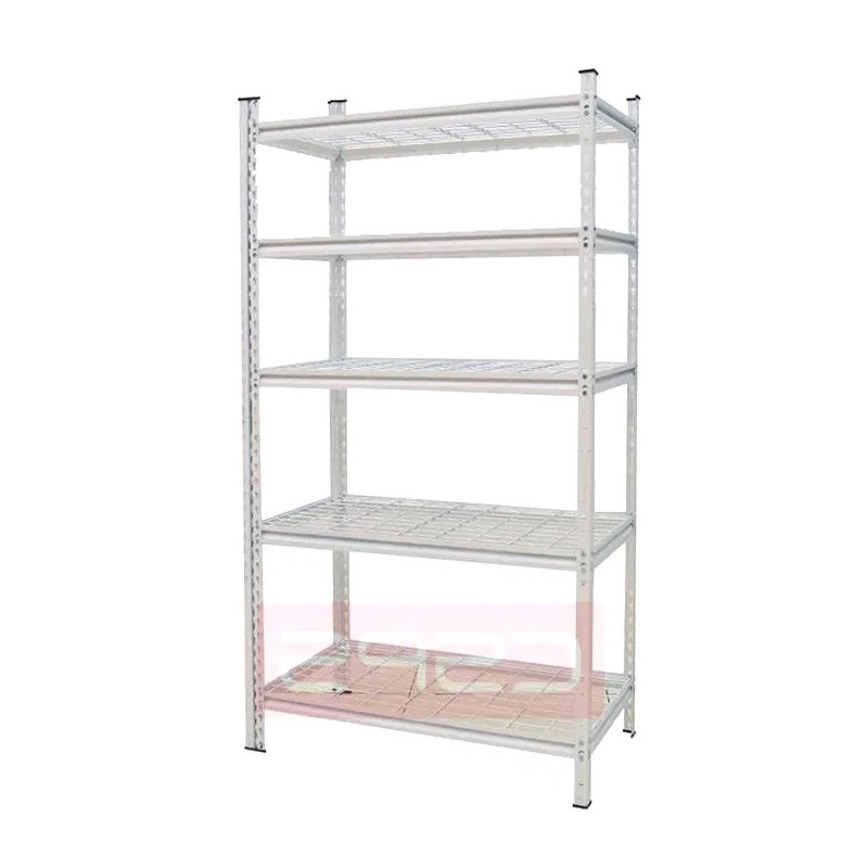 Kệ 5 tầng tấm lưới màu trắng ngang 107cm CSPS
