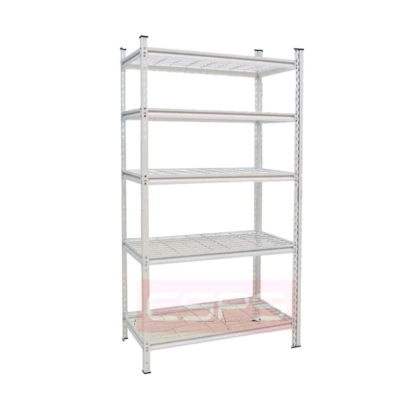 Kệ 5 tầng tấm lưới màu trắng ngang 122cm CSPS