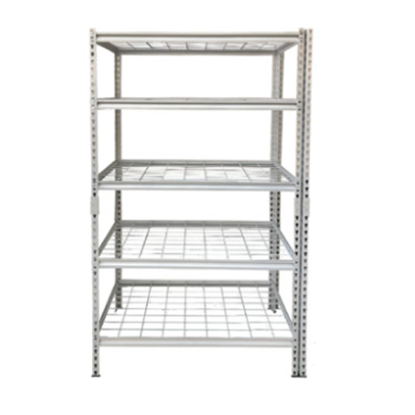 Kệ 5 tầng tấm lưới trắng 91cm Ngang x 46cm Rộng x 183cm Cao CSPS
