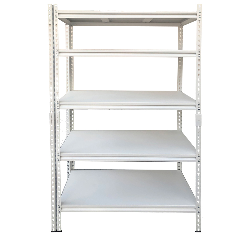 Kệ 5 tầng tấm thép trắng ngang 91cm