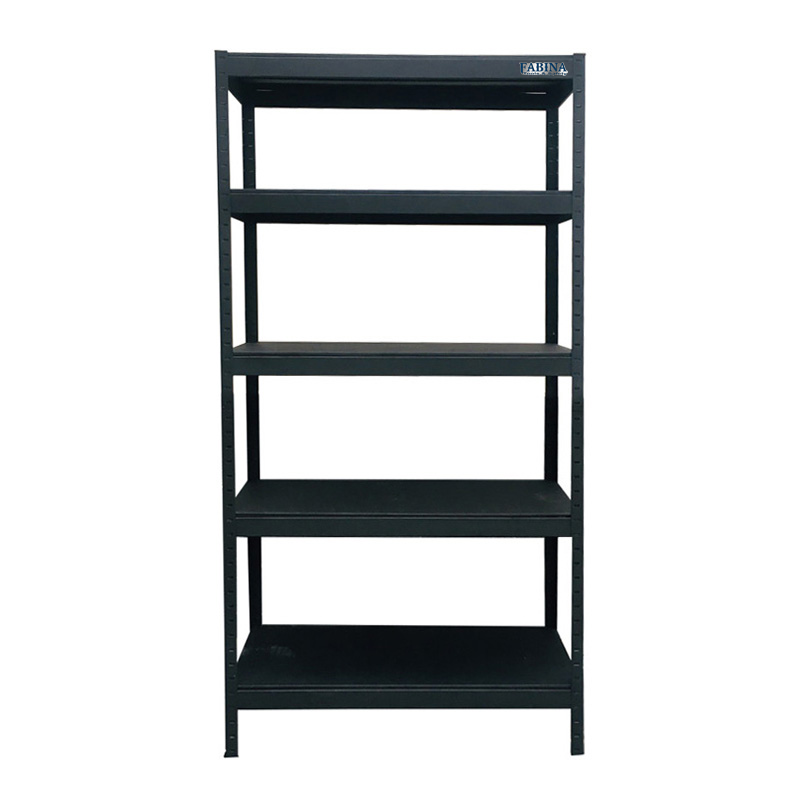 Kệ đa năng 5 tầng 81cm x 38cm x 183cm màu đen FABINA