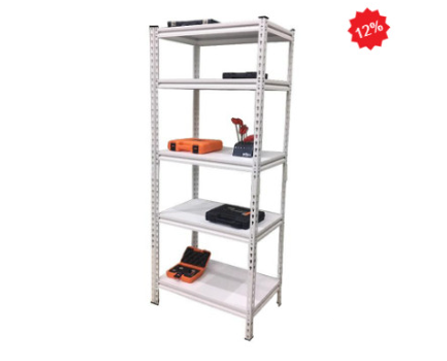 Kệ đa năng 5 tầng màu trắng CSPS 76cm Ngang x 35cm Rộng x 183cm Cao CSPS