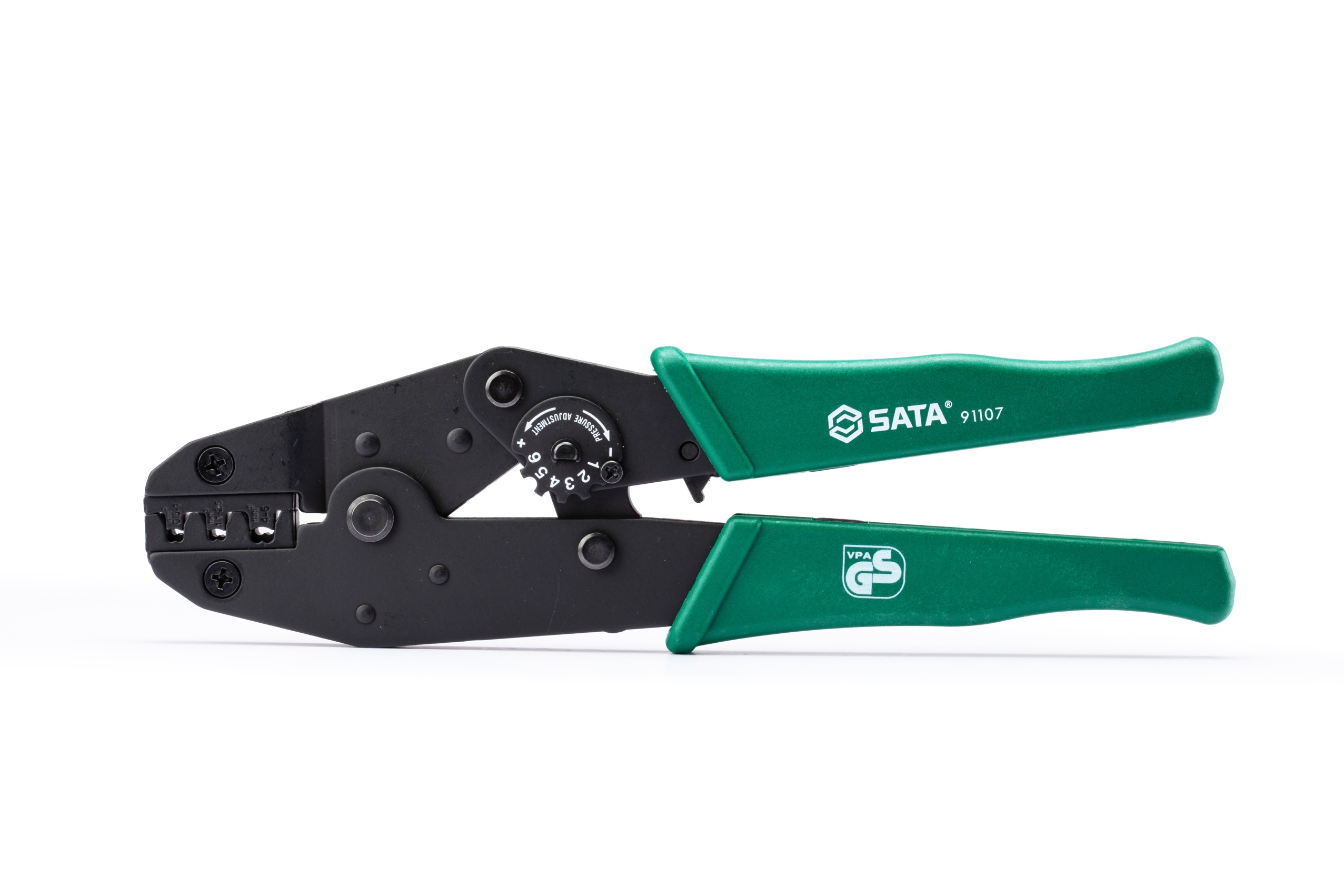 Kìm bấm cos 230mm SATA 91107 (cos đực cái)