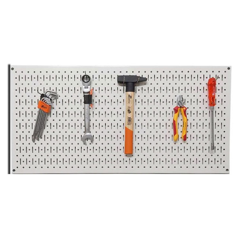 Tấm lưới Pegboard màu trắng treo tường đa năng FABINA