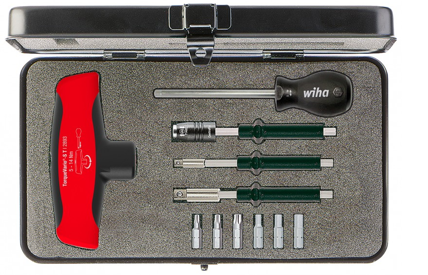 Torque screwdriver with T-handle set TorqueVario®-S T 29234