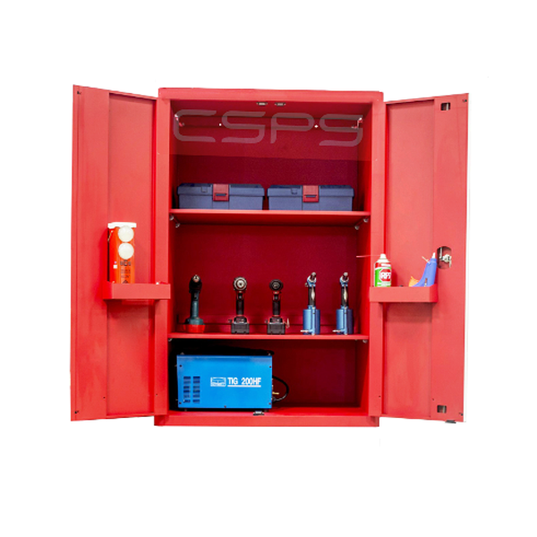 Tủ đựng dụng cụ 2 cánh mở màu đỏ CSPS 91cm W x 61.5cm D x 136cm H