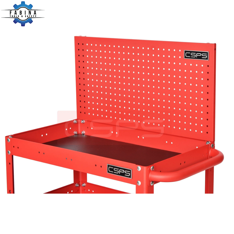 Vách lưới xe đẩy CSPS 03 ngăn - 71cm màu đỏ