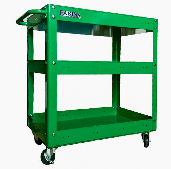 FABINA Green 3-Deck Trolley