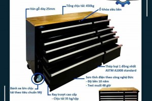 Tủ dụng cụ có khóa chống trộm