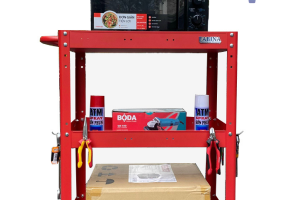 Xe đẩy dụng cụ Fabina gọn gàng, dễ di chuyển