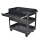 Xe đẩy 3 tầng đựng dụng cụ màu đen CSPS Xe đẩy + hộc kéo đen