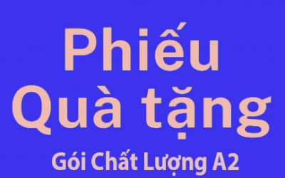 Phiếu Quà Tặng Giá Trị A3