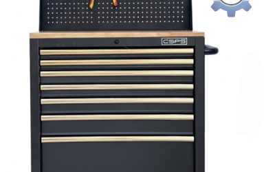 Tủ dụng cụ 07 hộc kéo kèm vách lưới