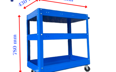 Xe Đẩy Dụng Cụ Phù Hợp Cho Gara Và Xưởng Cơ Khí