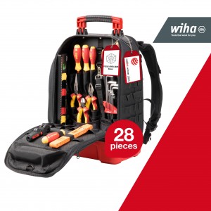 Balo dụng cụ điện cách điện 28 chi tiết Wiha 45528