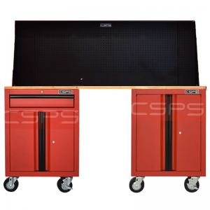 Red Mechanical Workbench CSPS 183cm