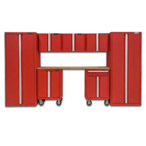 Bộ 08 tủ dụng cụ CSPS – 335cm màu đỏ