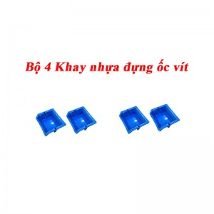 Bộ 4 Khay nhựa đựng ốc vít