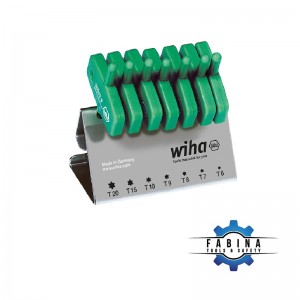 Wiha 25624 star hexagon set with 7 details