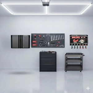 COMBO CSPS GIẢI PHÁP GARAGE CHUYÊN NGHIỆP MÀU ĐEN