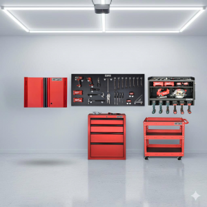 COMBO CSPS GIẢI PHÁP GARAGE TRỌN GÓI MÀU ĐỎ ĐEN