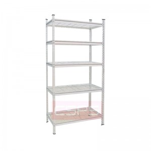 Kệ 5 tầng tấm lưới màu trắng ngang 76cm CSPS