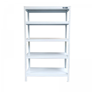 Kệ tấm thép 5 tầng 81cmx38cmx183cm màu trắng  FABINA