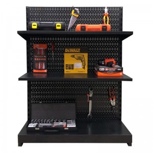 Black Tool Display Rack 125 cm FABINA