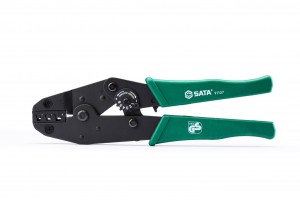 Kìm bấm cos 230mm SATA 91107 (cos đực cái)