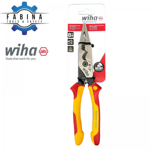 Kìm Đa năng 8 trong 1 cách điện chuyên nghiệp Wiha 45490 (8 in 1, kèm bìa treo 45705)