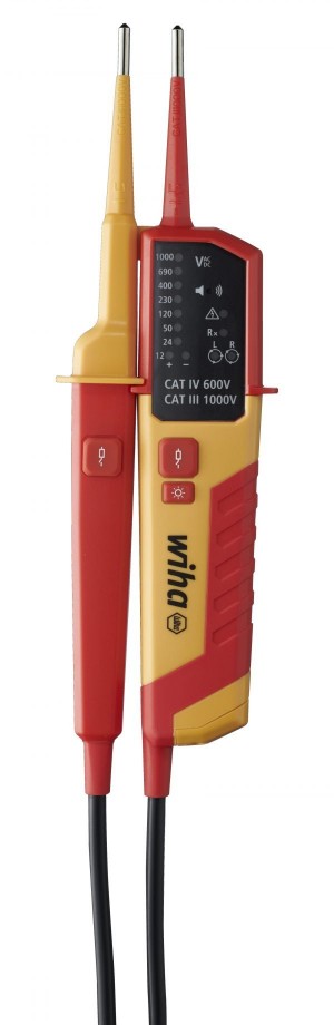 Máy đo điện áp & thông mạch 12 – 1.000 V AC Wiha 45216